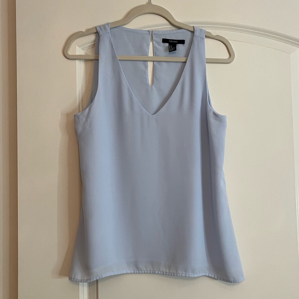 Forever 21 V-neck Blouse